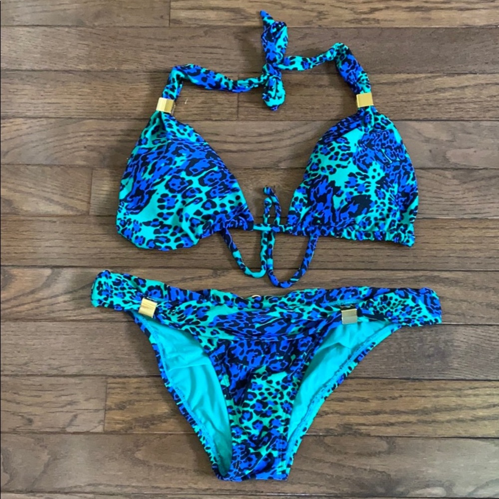 Vix animal print string bikini